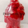 Red Buddha candle